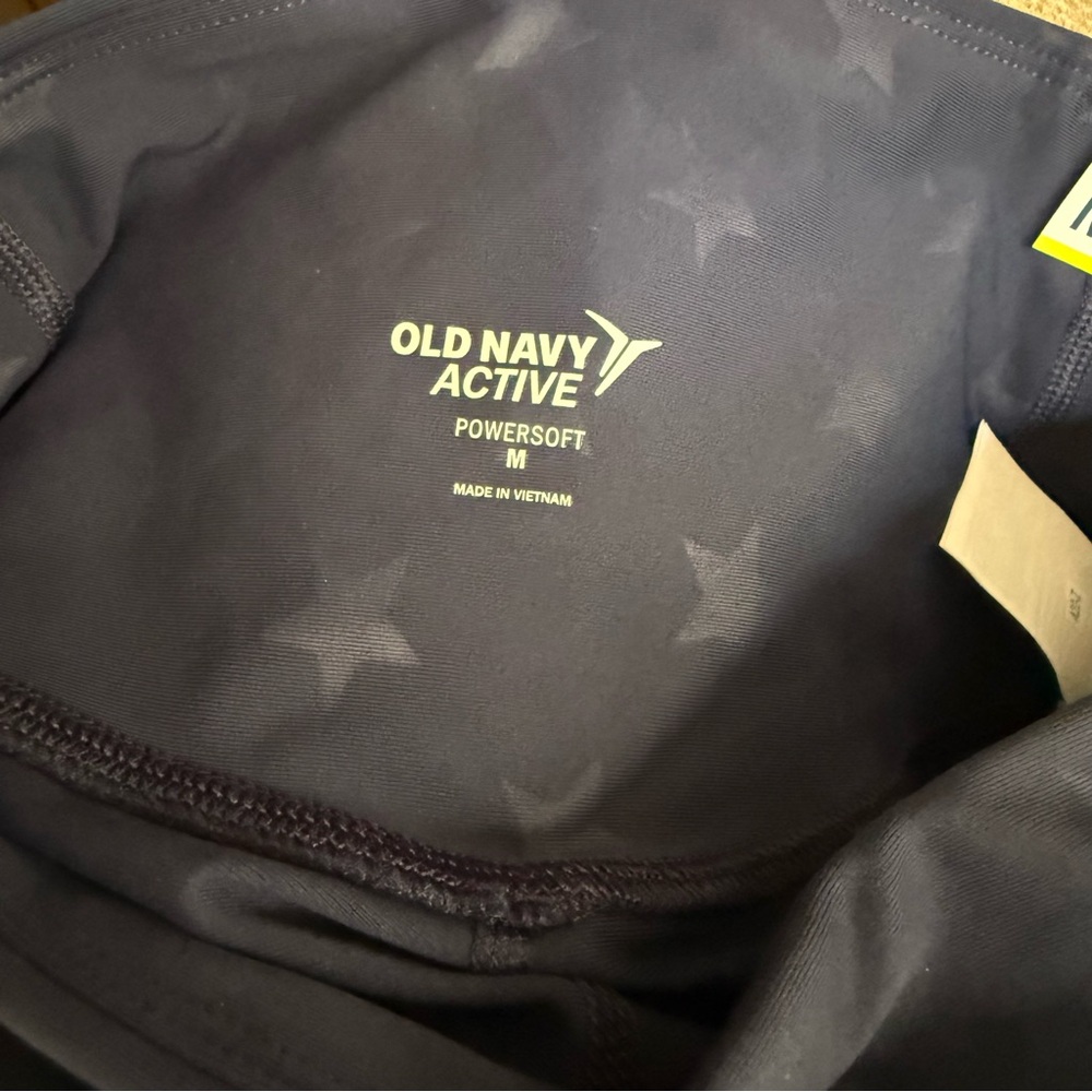 Old Navy Women's Dark Blue Star Bike Shorts - Picture 5 of 5